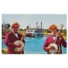 Image 1 : A Walt Disney World Pat Terry and Son Postcard.