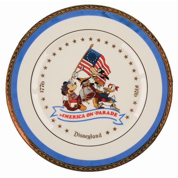 An America on Parade Commemorative Plate.
