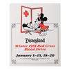 Image 2 : A Pair of Disney Cast Member Blood Drive Posters.