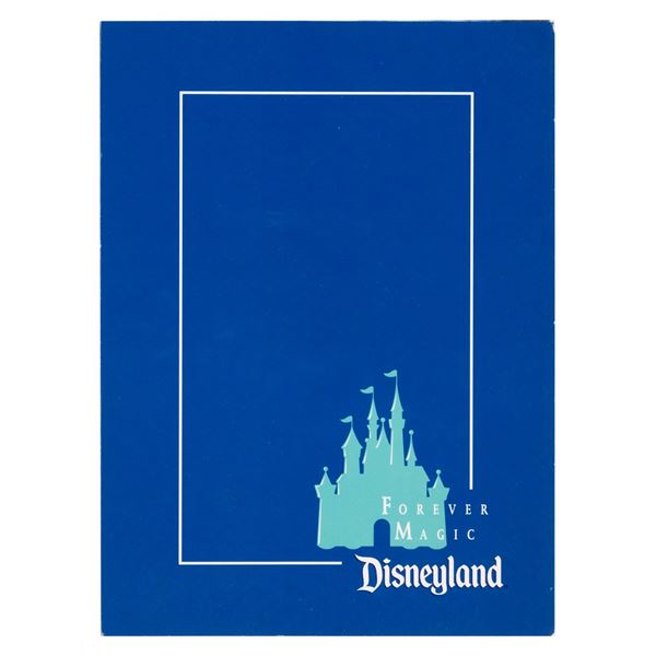 A Disneyland Forever Magic Picture Holder.