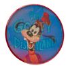 Image 1 : A Goofy Disneyland Art Corner Lenticular Button.