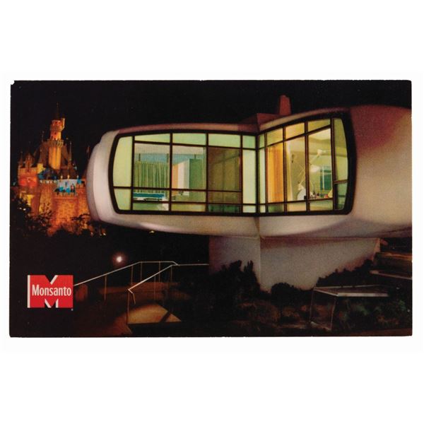 A 1967 Monsanto Home of the Future Post Card.