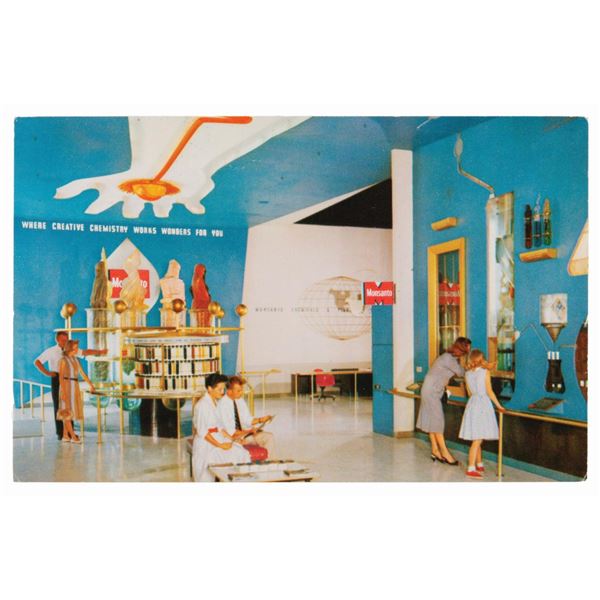 A 1967 Monsanto Hall of Chemistry Postcard.