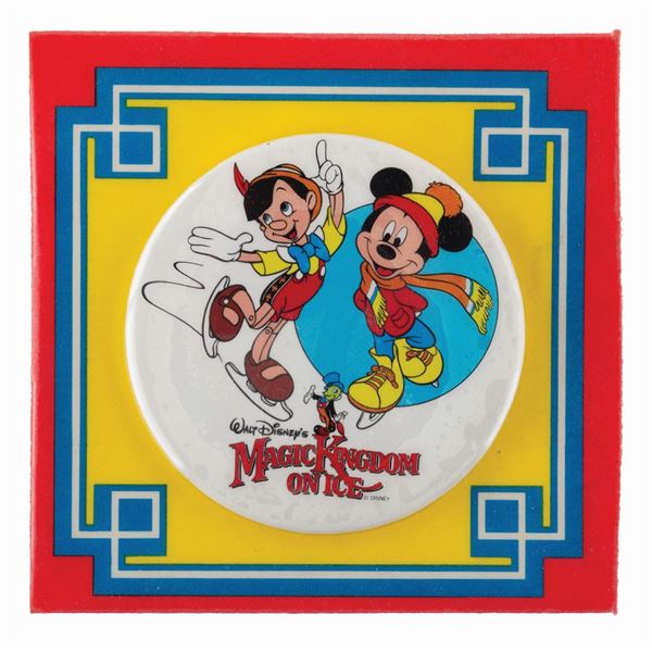 A Magic Kingdom on Ice Button.