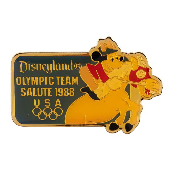 A Minnie Olympic Equestrian Pin.