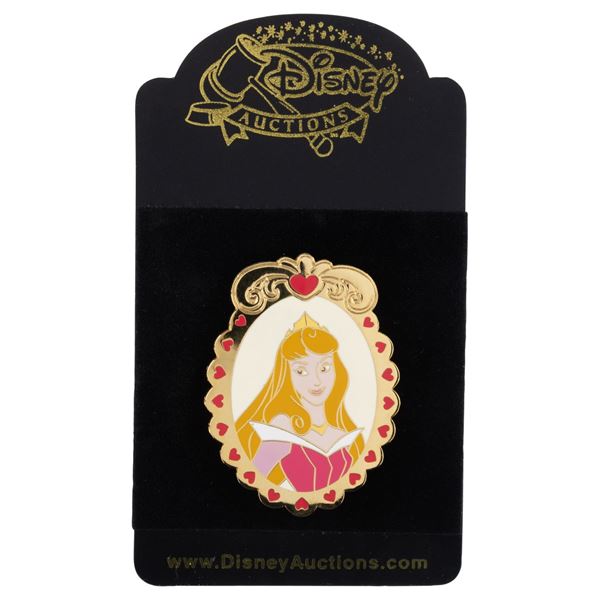 A Disney Auctions Aurora Cameo Pin.