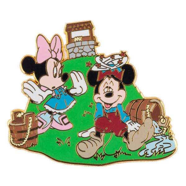 A Disney Shopping Mickey and Minnie Nursery Rhyme Pin.