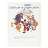 Image 3 : A Trio of Disney Parks Appreciation Certificates.