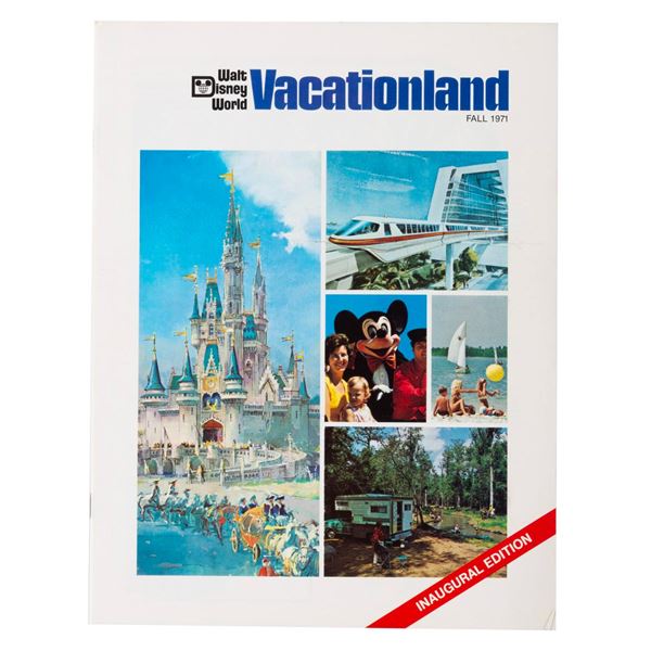 A Walt Disney World Vacationland Magazine.