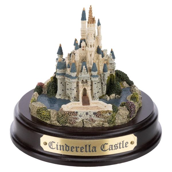 A Cinderella Castle Sculpture.