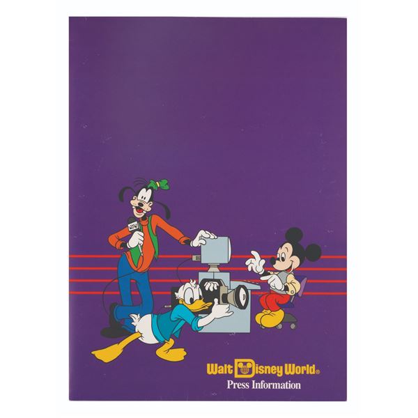 A Walt Disney World Press Kit.
