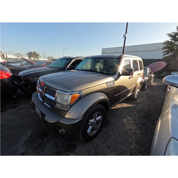 DODGE NITRO 2007 ADT/EXP-ONLY