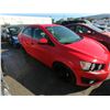 Image 1 : CHEV SONIC 2016 SALV T/DONATION