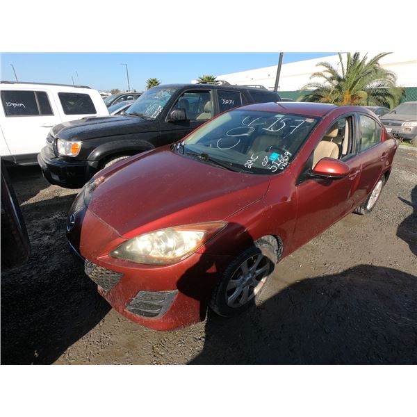 MAZDA 3 2010 O/S T-DONATION