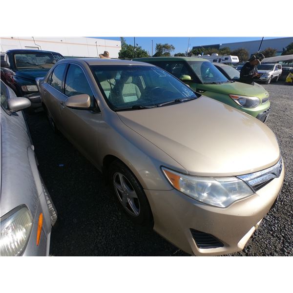 TOYOTA CAMRY 2012 ADT-DONATION