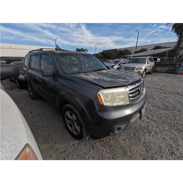 HONDA PILOT 2012 T-DONATION