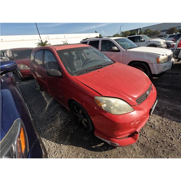 TOYOTA COROLLA MATRIX 2004 ADT-DONATION