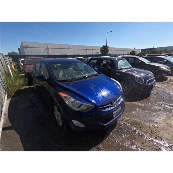 HYUNDAI ELANTRA 2013 ADT-DONATION