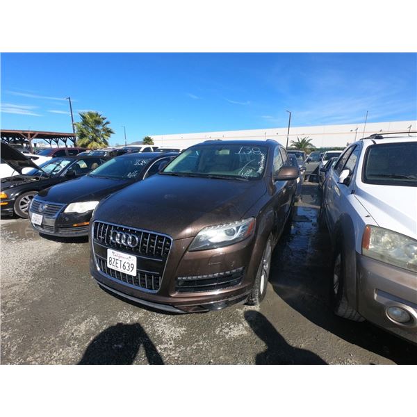 AUDI Q7 2010 T-DONATION