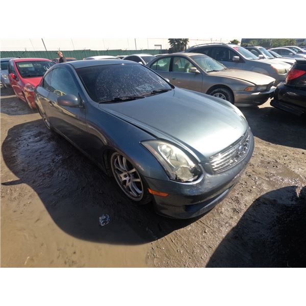 INFINITI G35 2006 ADT-DONATION
