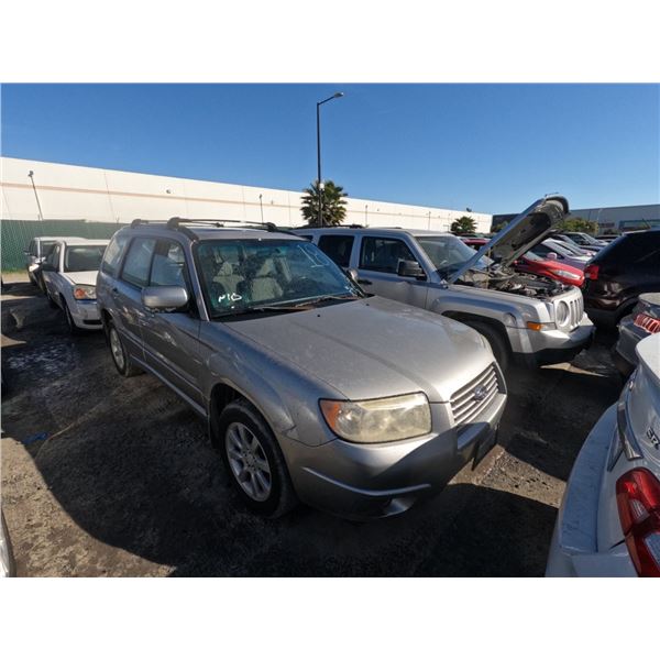 SUBARU FORESTER 2007 T-DONATION