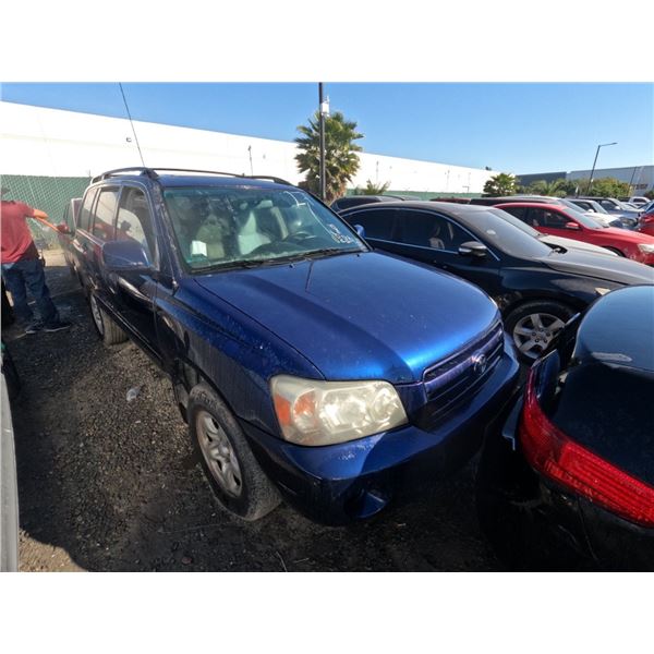 TOYOTA HIGHLANDER 2004 ADT-DONATION