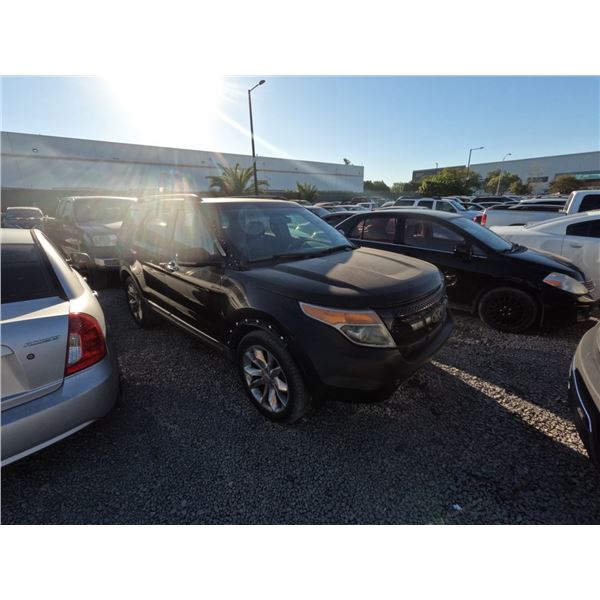 FORD EXPLORER 2012 ADT