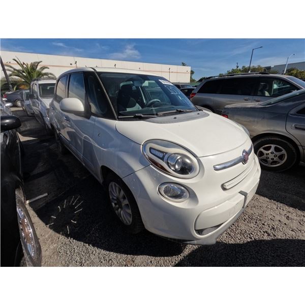 FIAT 500L 2014 JUNK RECEIPT