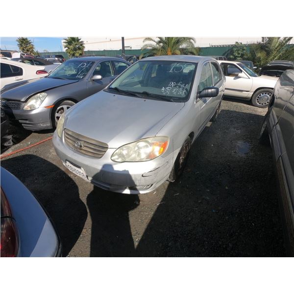 TOYOTA COROLLA 2003 SALV T/DONATION