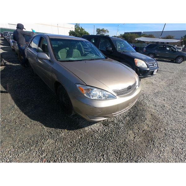TOYOTA CAMRY 2003 O/S SALV-DON