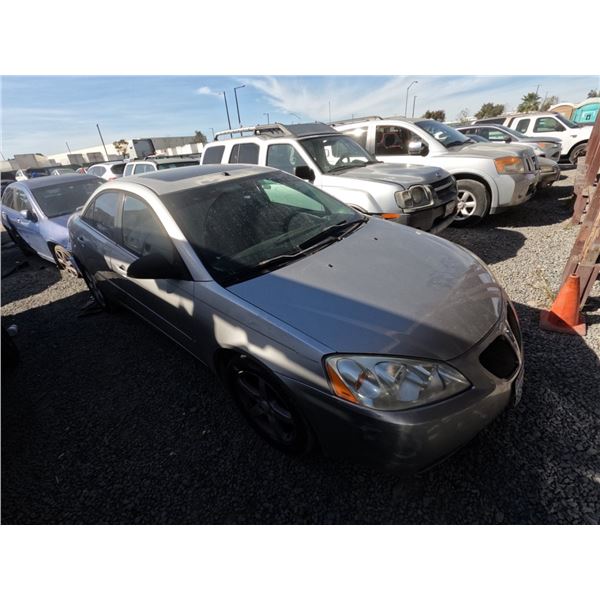 PONTIAC G6 2007 T-DONATION