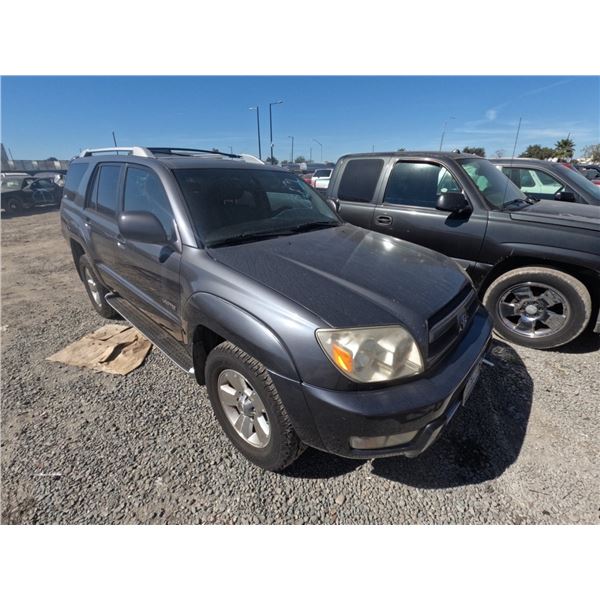 TOYOTA 4RUNNER 2003 T-DONATION