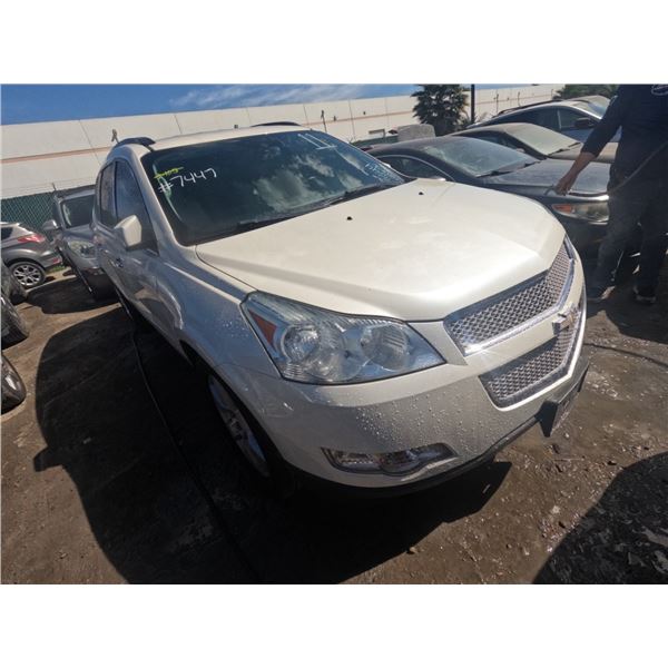 CHEV TRAVERSE 2011 O/S T-DONATION