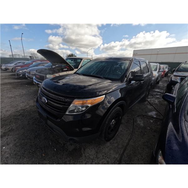 FORD EXPLORER 2014 T-PRIOR POLICE