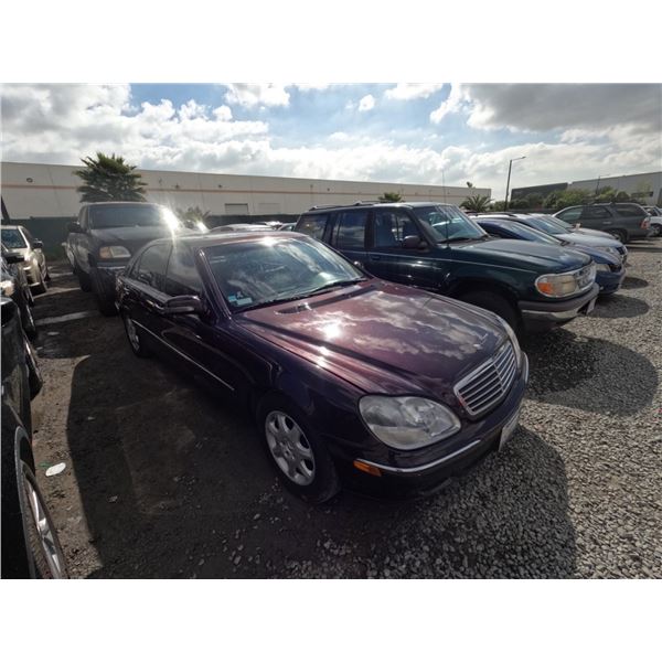 MERZ S CLASS 2000 ADT