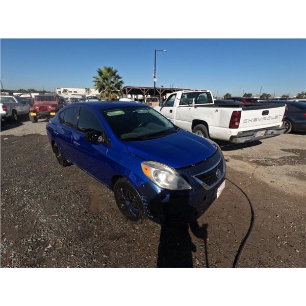 NISSAN VERSA 2012 T
