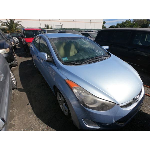 HYUNDAI ELANTRA 2012 ADT-DONATION