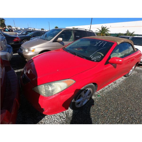 TOYOTA CAMRY SOLARA 2006 T-DONATION