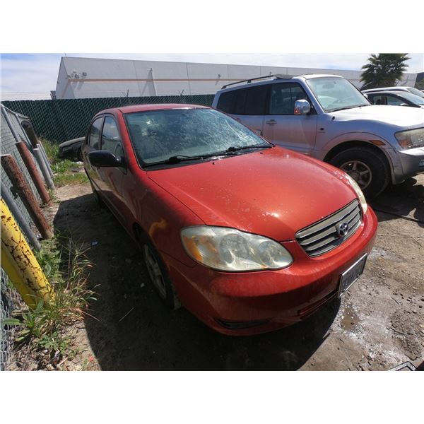TOYOTA COROLLA 2003 T-DONATION