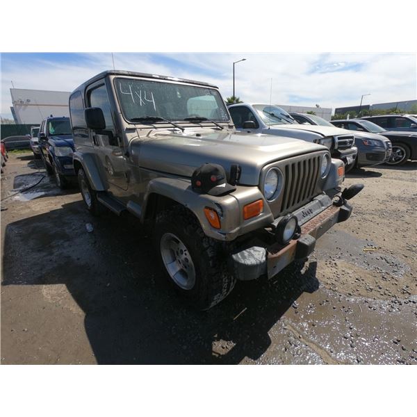 JEEP WRANGLER 2003 T-DONATION