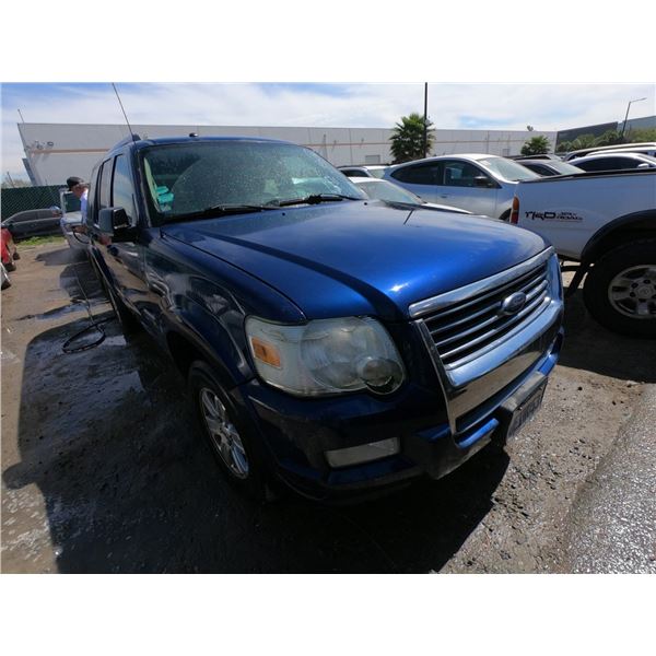 FORD EXPLORER 2008 T-DONATION