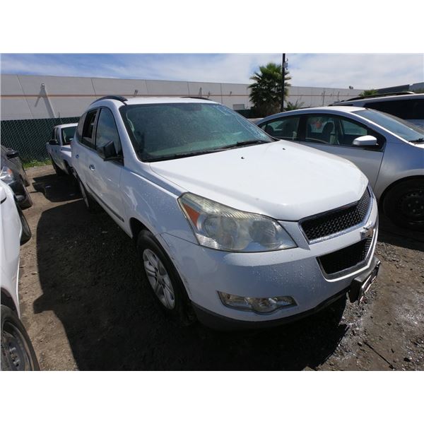 CHEVY TRAVERSE 2010 T-DONATION