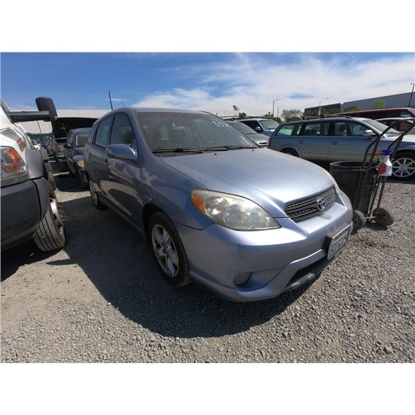 TOYOTA MATRIX 2008 T-DONATION