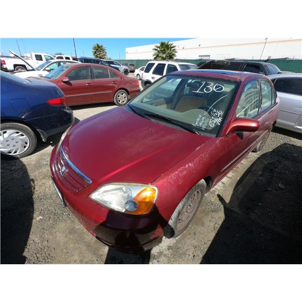 HONDA CIVIC 2003 T-DONATION