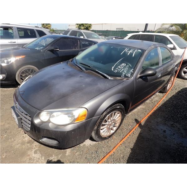 CHRYSLER SEBRING 2005 T-DONATION