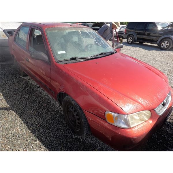 TOYOTA COROLLA 2001 T-DONATION