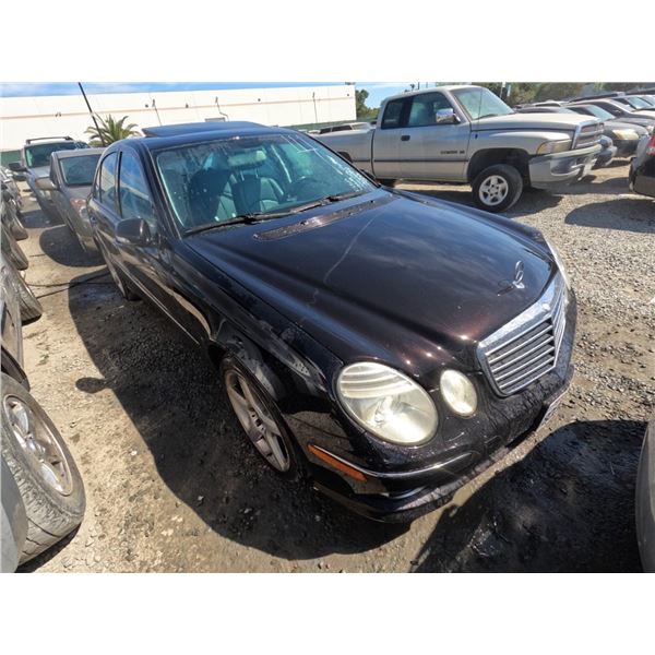 MERZ E CLASS 2007 O/S T-DON EXPORT ONLY