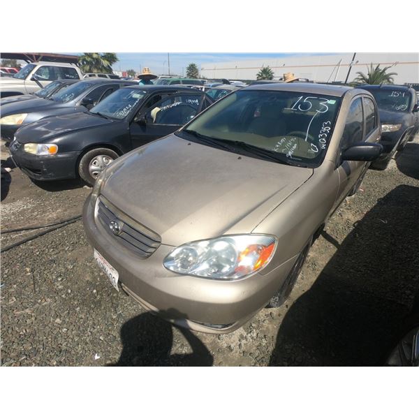 TOYOTA COROLLA 2004 T-DONATION