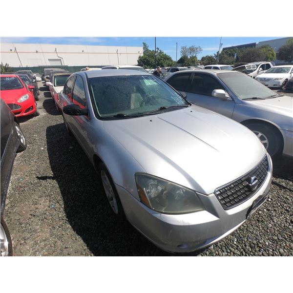 NISSAN ALTIMA 2006 T-DONATION