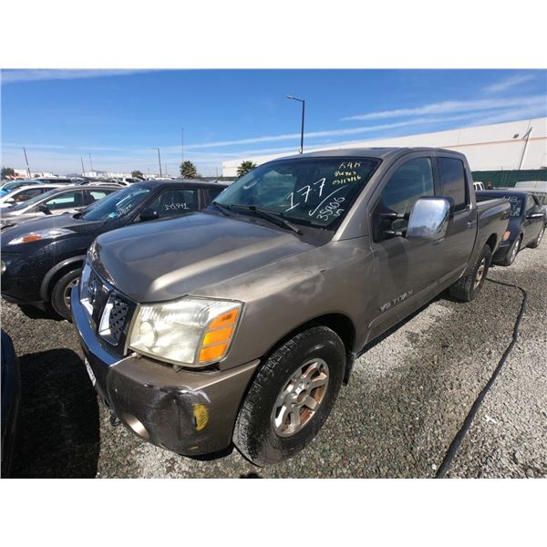 NISSAN TITAN 2006 T-DONATION